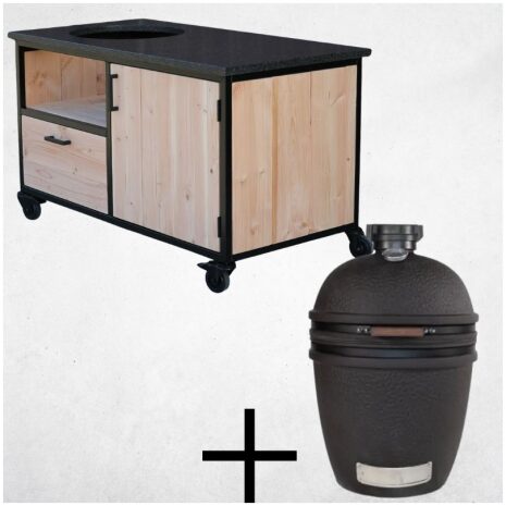 combi deal buitenkeuken delft met granieten blad bastard urban large solo combi deal buitenkeuken delft met granieten blad + bastard urban large solo