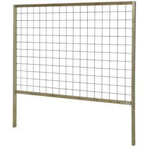 Houten Klimrek met Gegalvaniseerd Gaas 171 x 172 cm