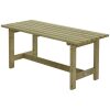 houten tuintafel geimpregneerd