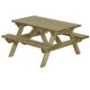 kinderpicknicktafel 120 cm rechthoekig