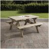 kinderpicknicktafel 120 cm rechthoekig met achtergrond