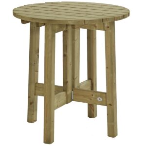 Geïmpregneerd houten Statafel inklapbaar Rond 100 cm