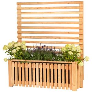 Lariks Trellis voor Plantenbak Mosel/Elbe 130x150 cm