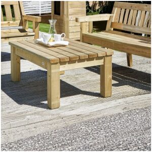 Houten Salontafel Geïmpregneerd 120 cm