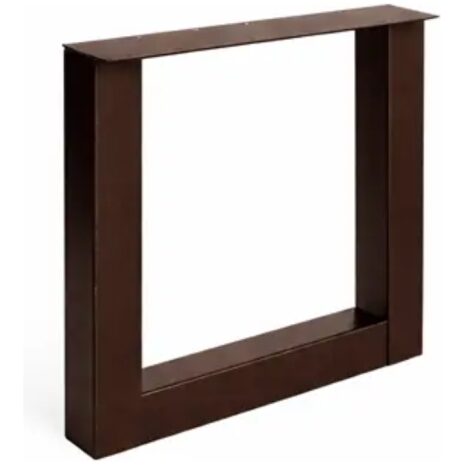 Metaal onderstel u Anodic brown