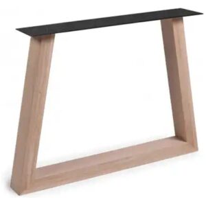 Eiken tafel onderstel Trapeze Fineline 950 × 720 mm (set van 2)