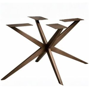 Metalen tafel onderstel Rex Fantasy – Anodic Brown