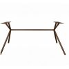 metaal onderstel rex long 1960x700mm anodic brown