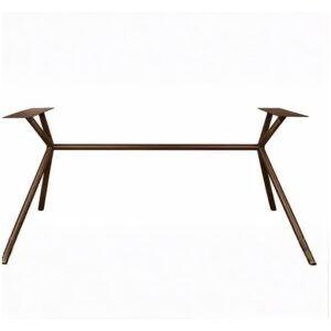 Metalen tafel onderstel Rex Long Roundline Ø 42 mm – Sand