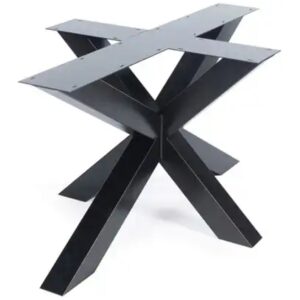 Metalen tafel onderstel Rex Fineline 1400x900 – Zwart