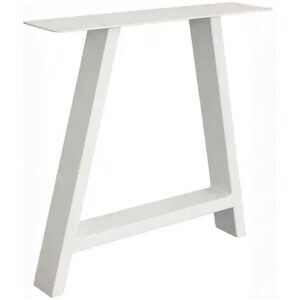 Metalen tafel onderstel A Fineline 100 × 40 mm – Wit (set van 2)