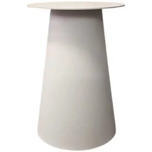 Metalen tafel onderstel Pilaar Rond Klein Ø 460 × 730 mm – Sand