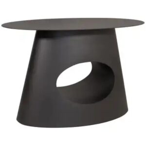Metalen tafel onderstel Ton (gesloten) 950 × 600 × 720 mm – Zwart