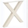 metalen onderstel x sand 100x100mm metalen onderstel x sand 100x100mm