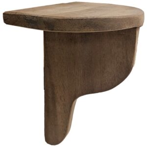 Teakhouten muurplank model 10
