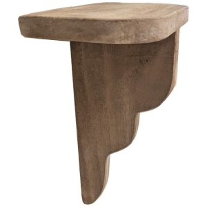 Teakhouten muurplank model 11