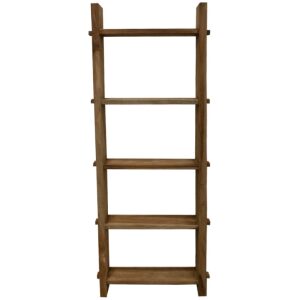 Teakhouten boekenkast 200 × 60 × 20 cm
