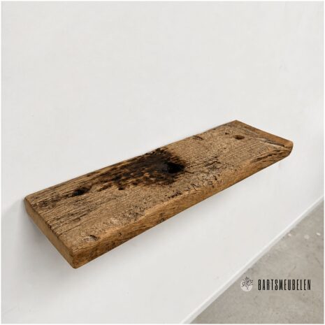 Rustieke wandplank eik 60 cm WP-007