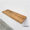 Rustieken eiken wandplank 60 cm WP-009