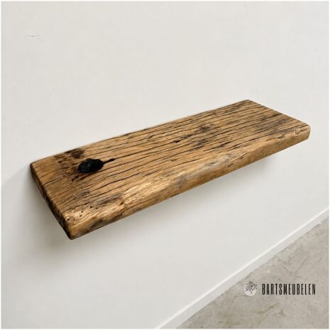 eiken wandplank van oud eiken 60 cm WP-005