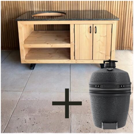 houten buitenkeuken granieten blad impala nox the bastard pro Large graphite combi deal