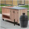 kamado tafel douglas 150x70 the bastard pro large kamado tafel douglas 150x70 the bastard pro large