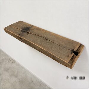 oud eiken rustieke wandplank 60 cm WP-008