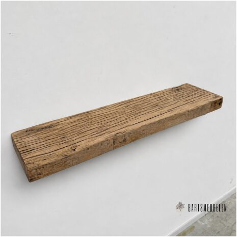 zwevende wandplank oud eiken 60 cm WP-006