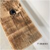 zwevende wandplank 100 cm rustiek eiken WP-018